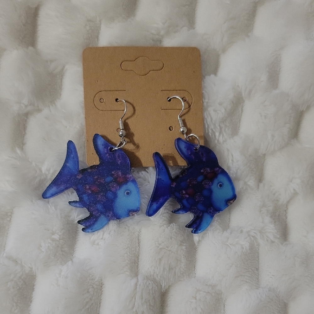 Rainbow Fish Earrings
